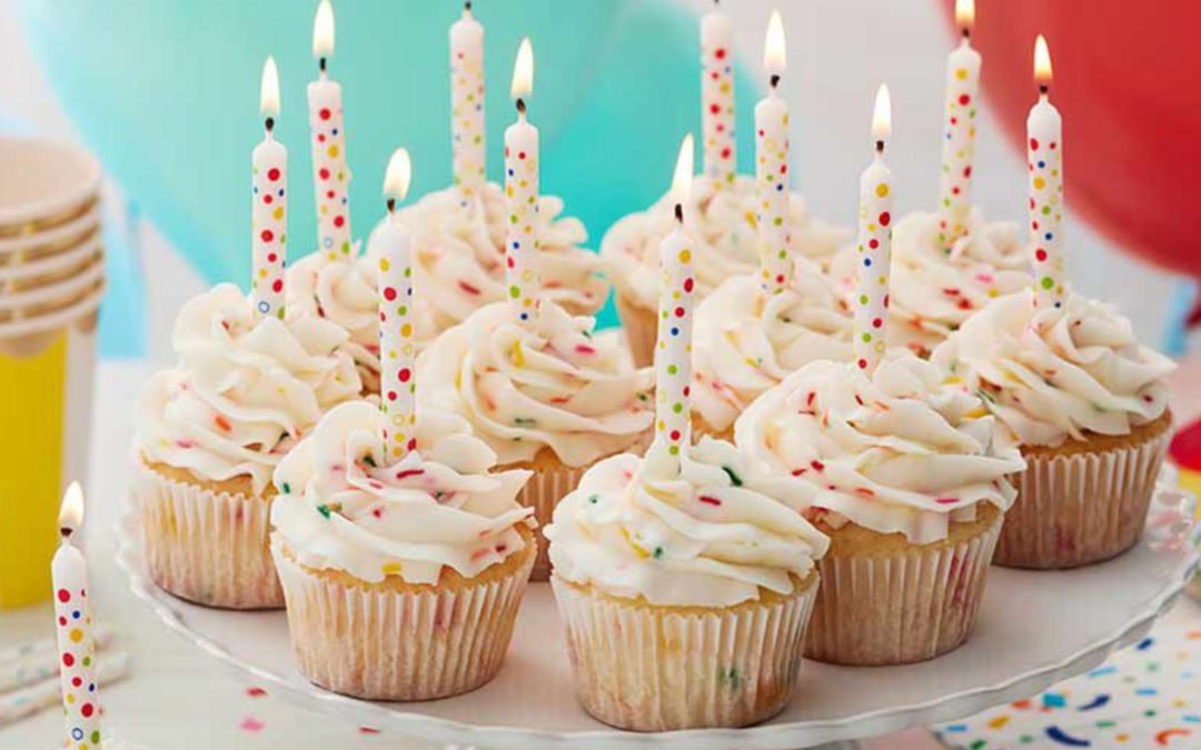 Cup Cakes de cumpleaños