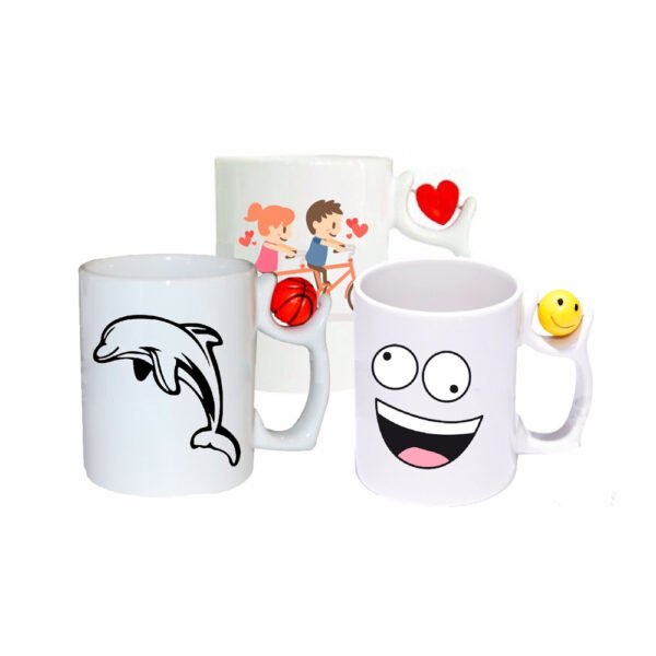 Mug Blanco Balones