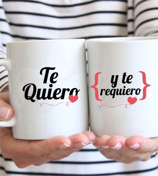 Mug blanco Te quiero